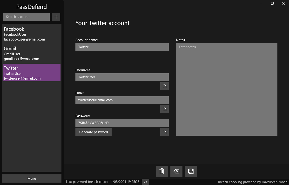 PassDefend UI